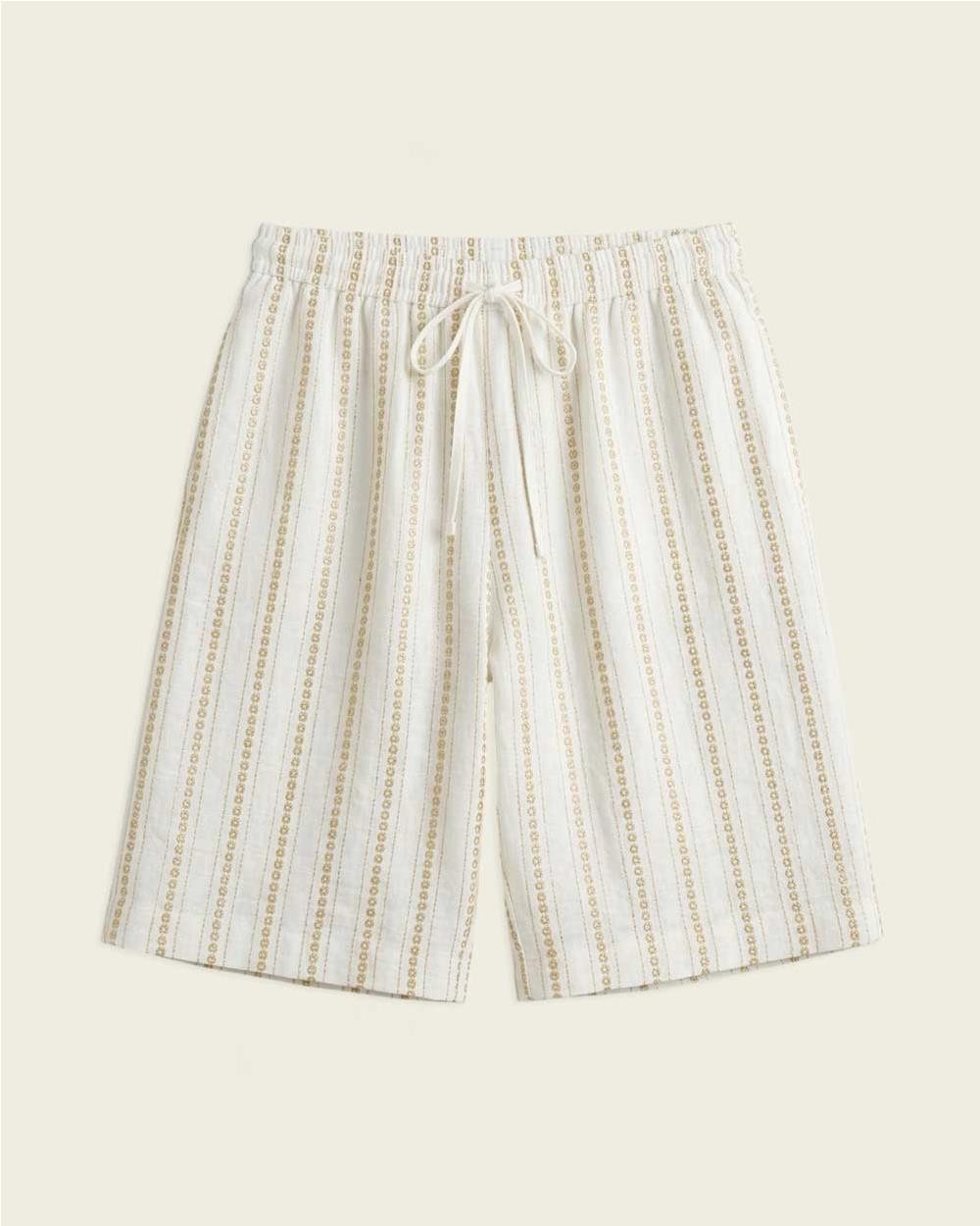 Pantalon corto paillettes de algodón...