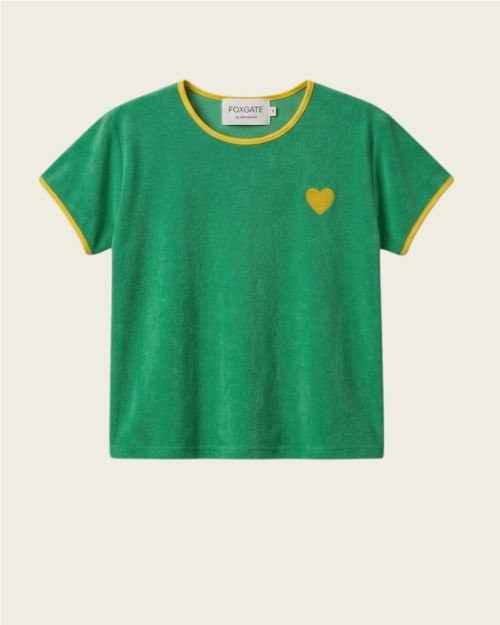 Camiseta felpa heart mujer...
