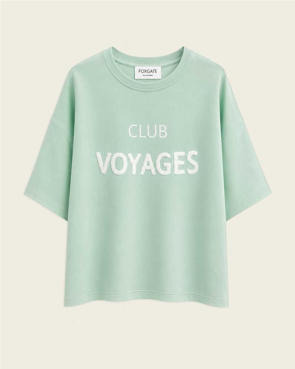 T-shirt Club Voyages AQUAMARINE