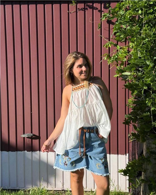 Pantalon corto denim... 2