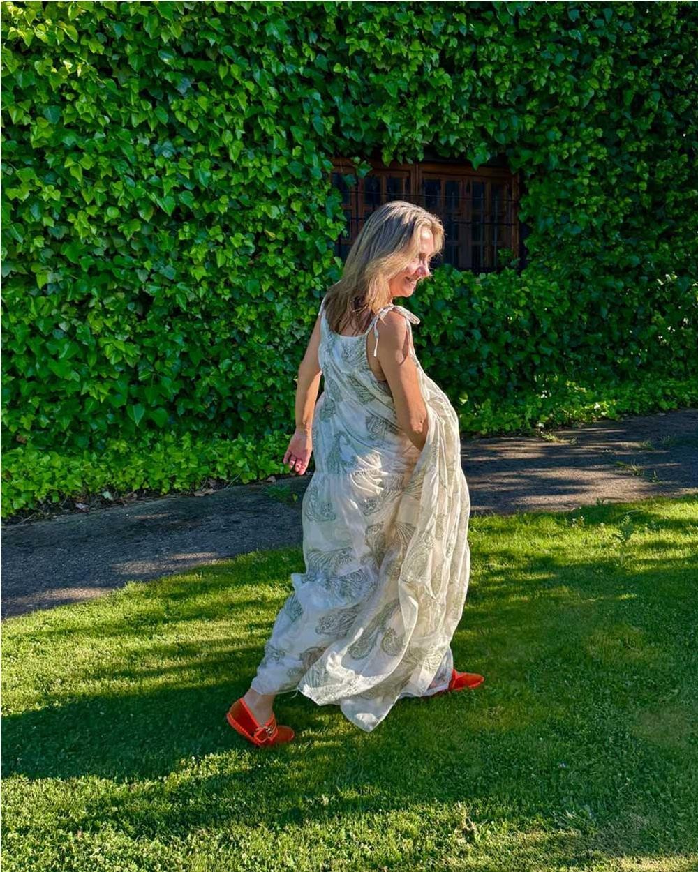 Vestido paisley mujer WHITE