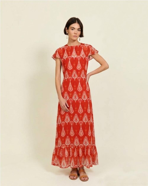 Vestido Ava mujer ORANGE 2