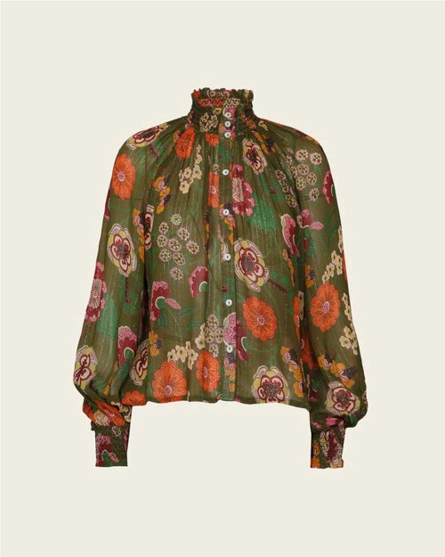 Camisa Ivonne floral mujer...