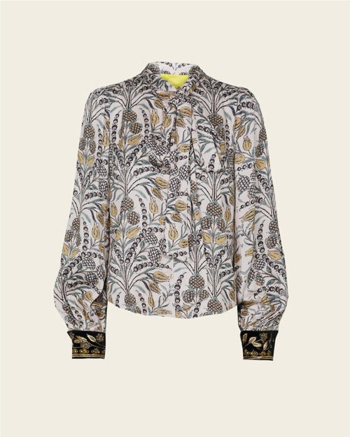 Blusa Jazmín con Puños de...