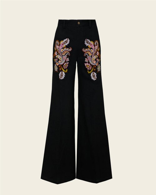 Pantalón Zafira  bordado de...