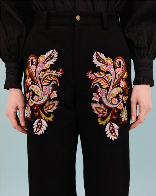 Pantalón Zafira  bordado de... 2