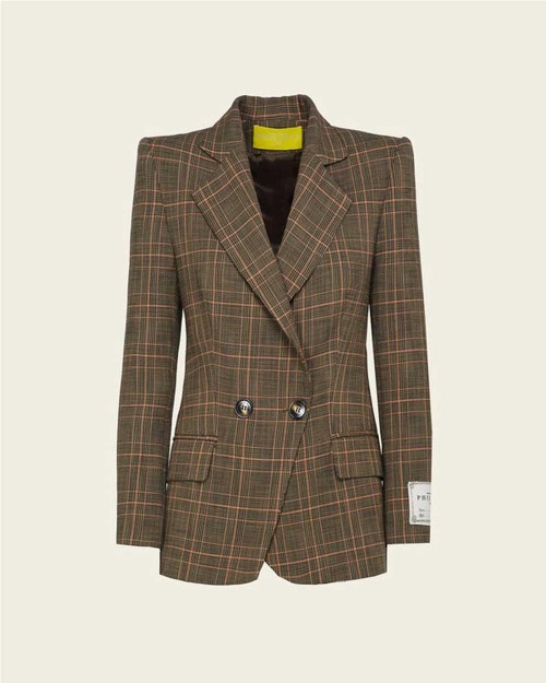 Blazer Africa de cuadros...