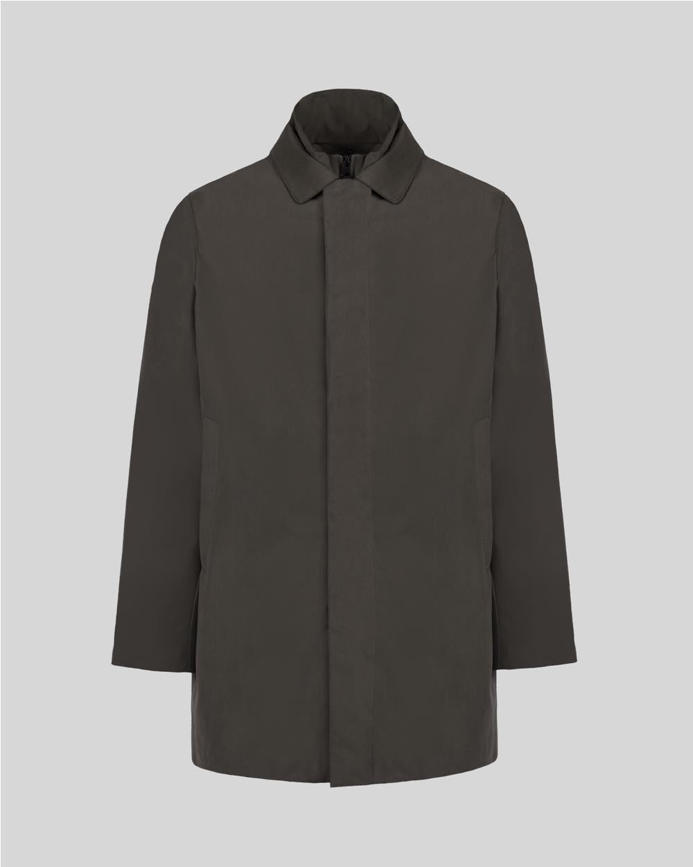 Abrigo largo Hakkoda hombre DARK GREEN