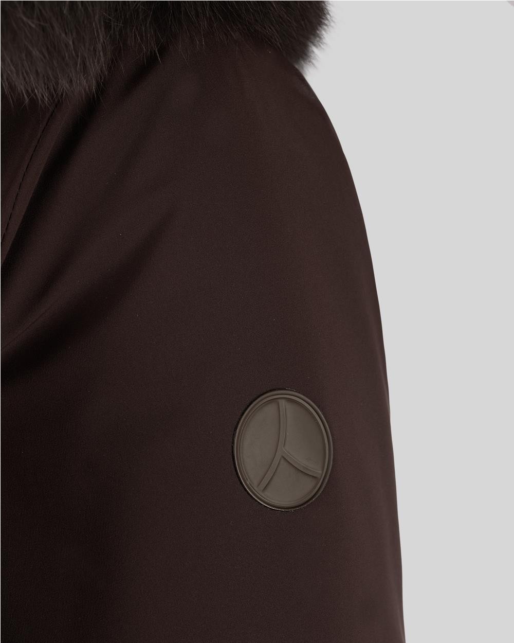 Parka Aemi mujer con capucha pelo...