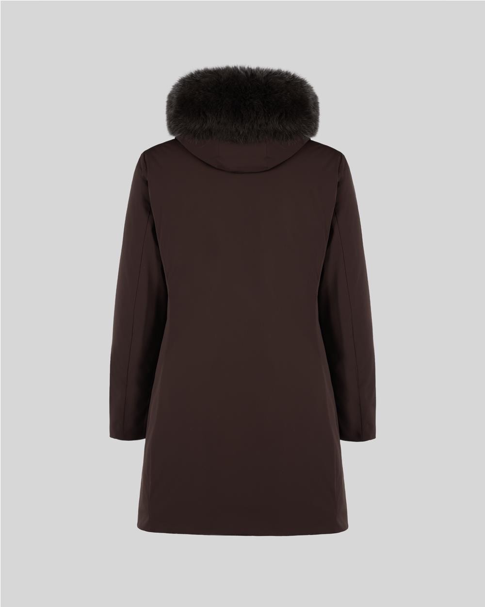 Parka Aemi mujer con capucha pelo...