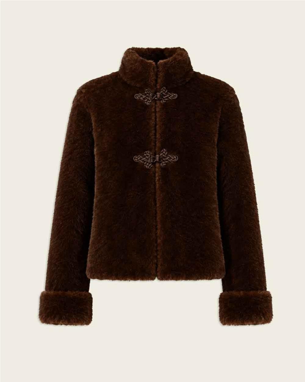 Chaqueta corta Paola mujer BROWN