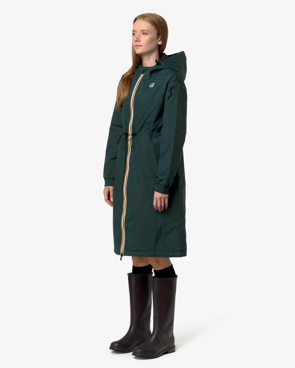 Abrigo largo impermeable Delia mujer...
