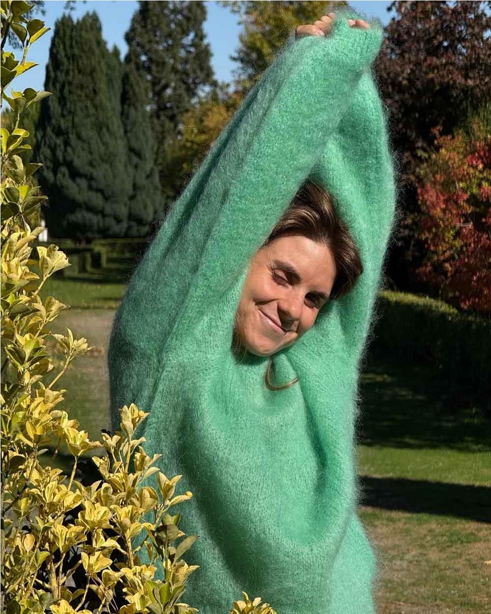 Jersey mohair mujer MENTA