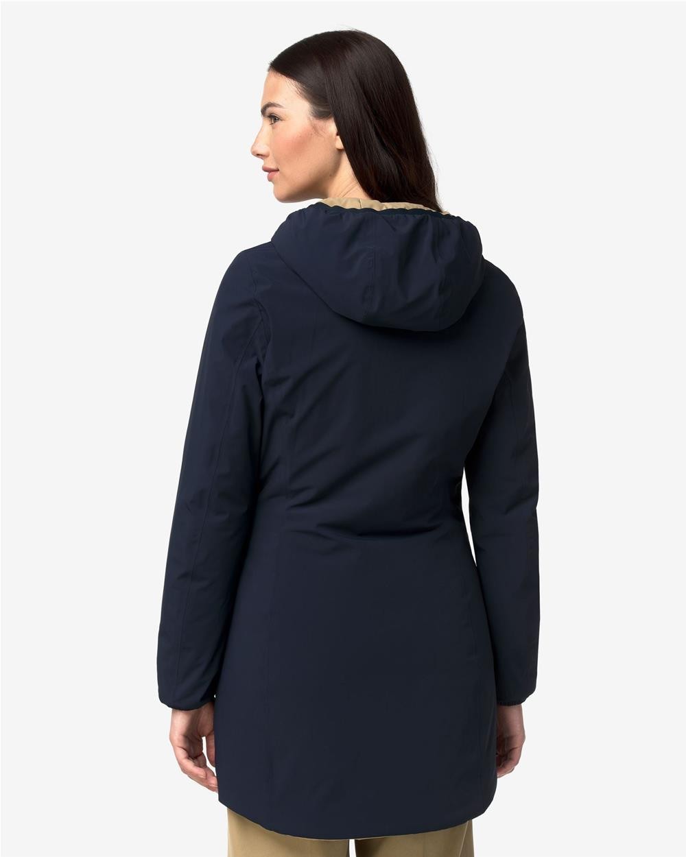 Abrigo Denise reversible mujer BEIGE...