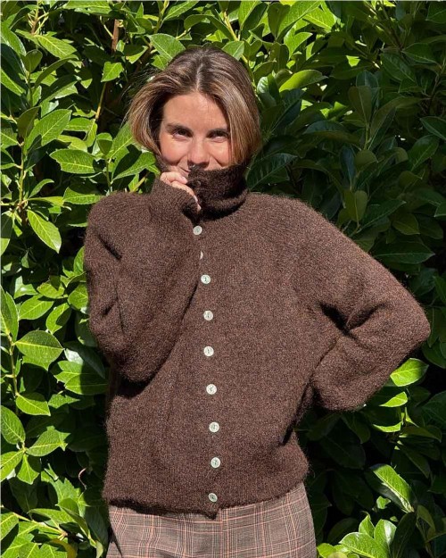 Chaqueta de punto high...