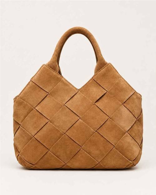 Bolso de piel trenzado...