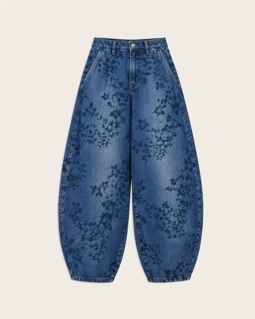 Pantalón Balloon Denim...