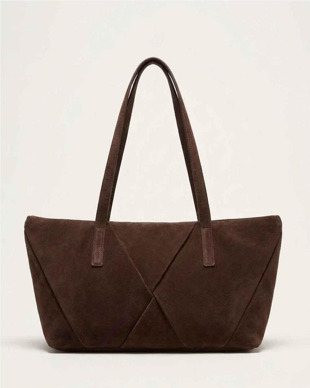 Bolso tote Margo madras CHOCO