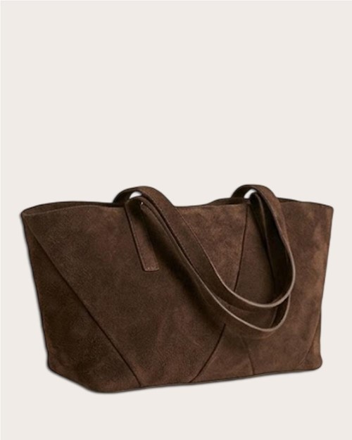 Bolso tote Margo madras CHOCO 2