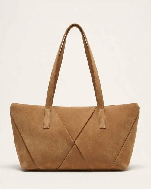 Bolso tote Margo madras CAMEL