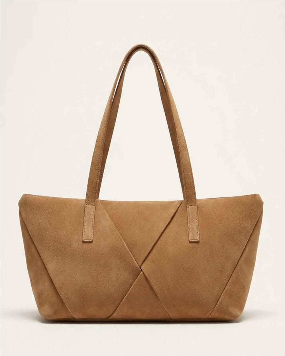 Bolso tote Margo madras CAMEL