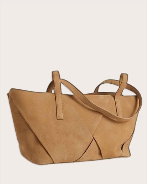 Bolso tote Margo madras CAMEL 2