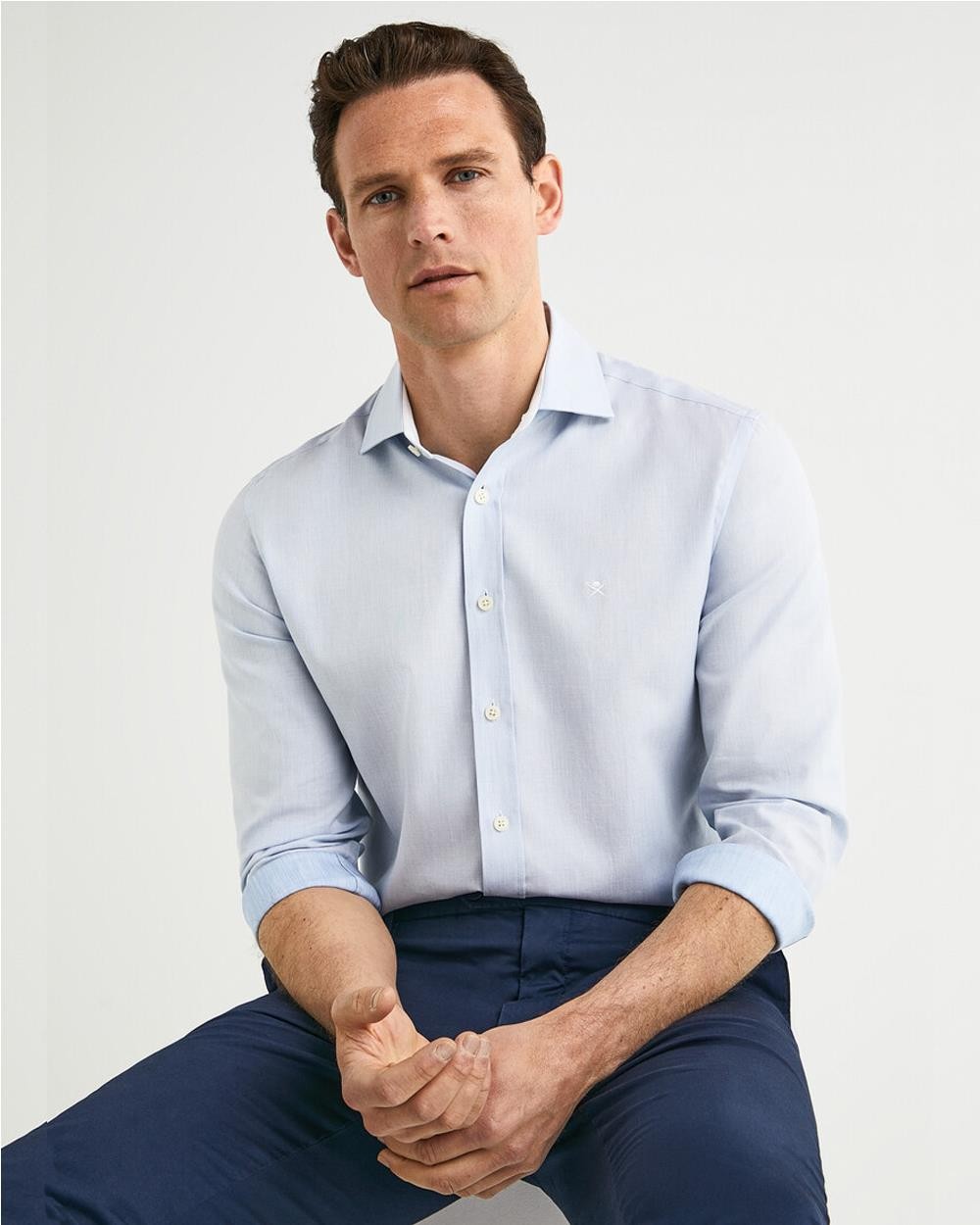 Camisa algodon texturizado SKY