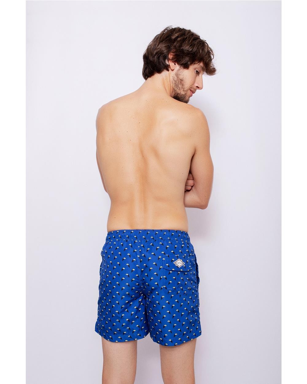 Traje de baño Tucan hombre azul marino