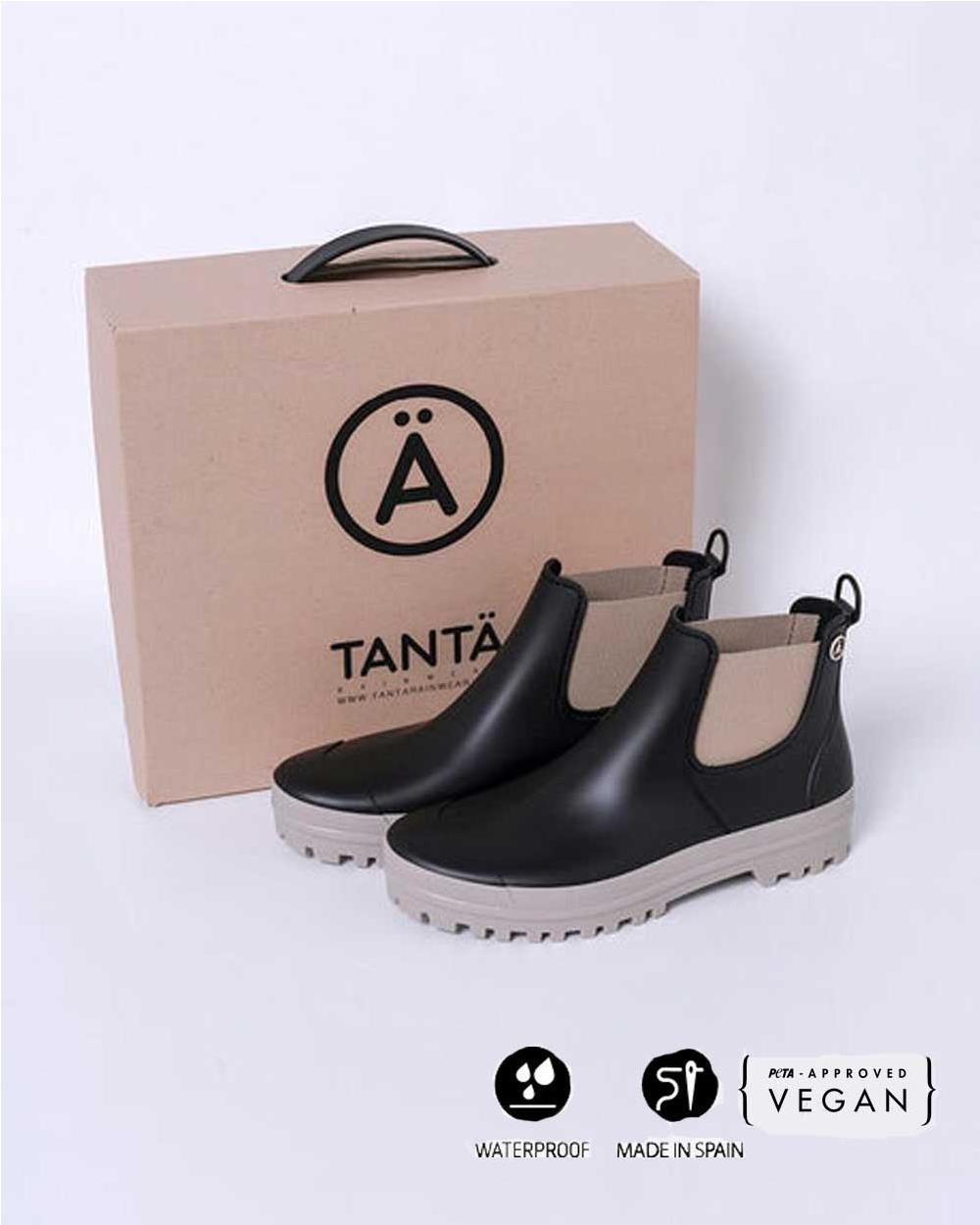 Bota de goma Kropla mujer BLACK Bota de goma Kropla mujer BLACK