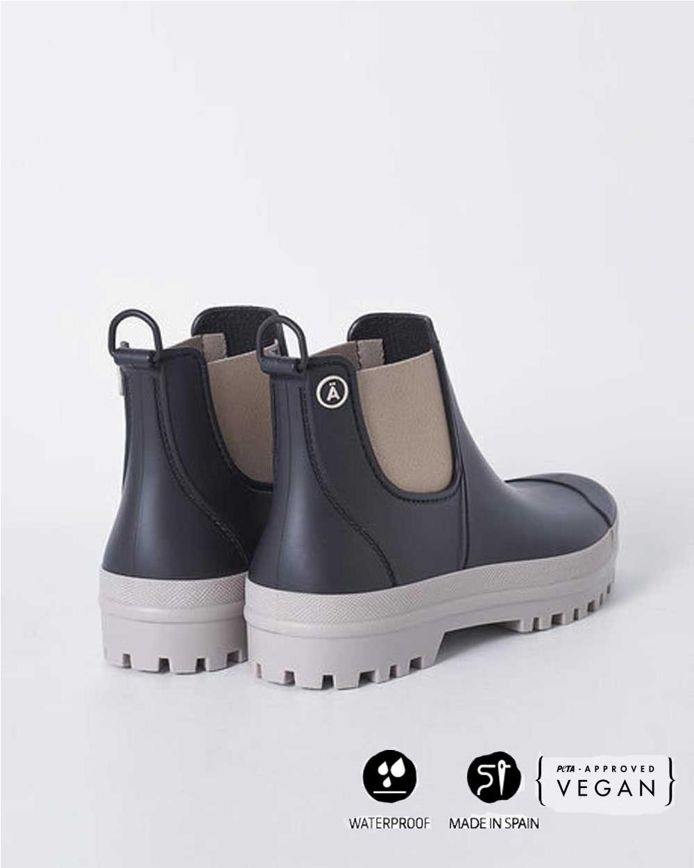 Bota de goma Kropla mujer BLACK Bota de goma Kropla mujer BLACK