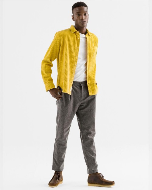 Camisa pana mostaza 2