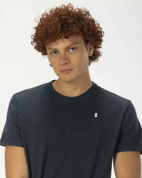 T-shirt basica logo AZUL... 2