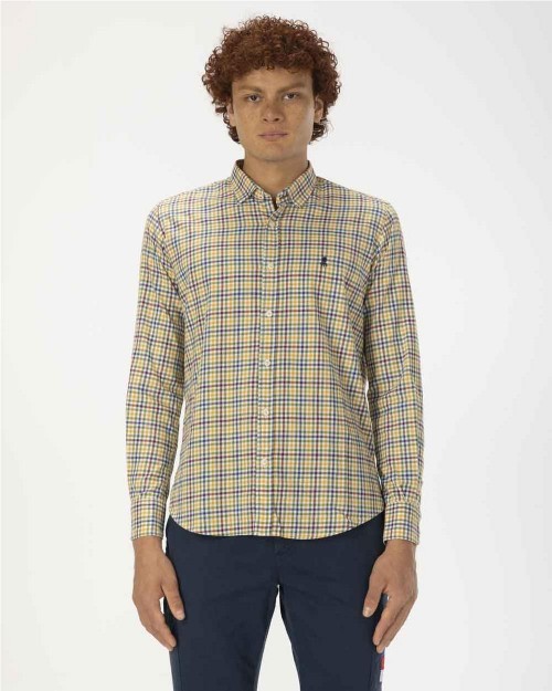 Camisa cottage amarillo multi 2