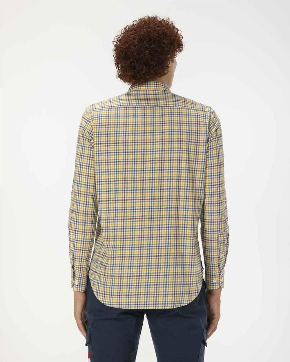 Camisa cottage amarillo multi