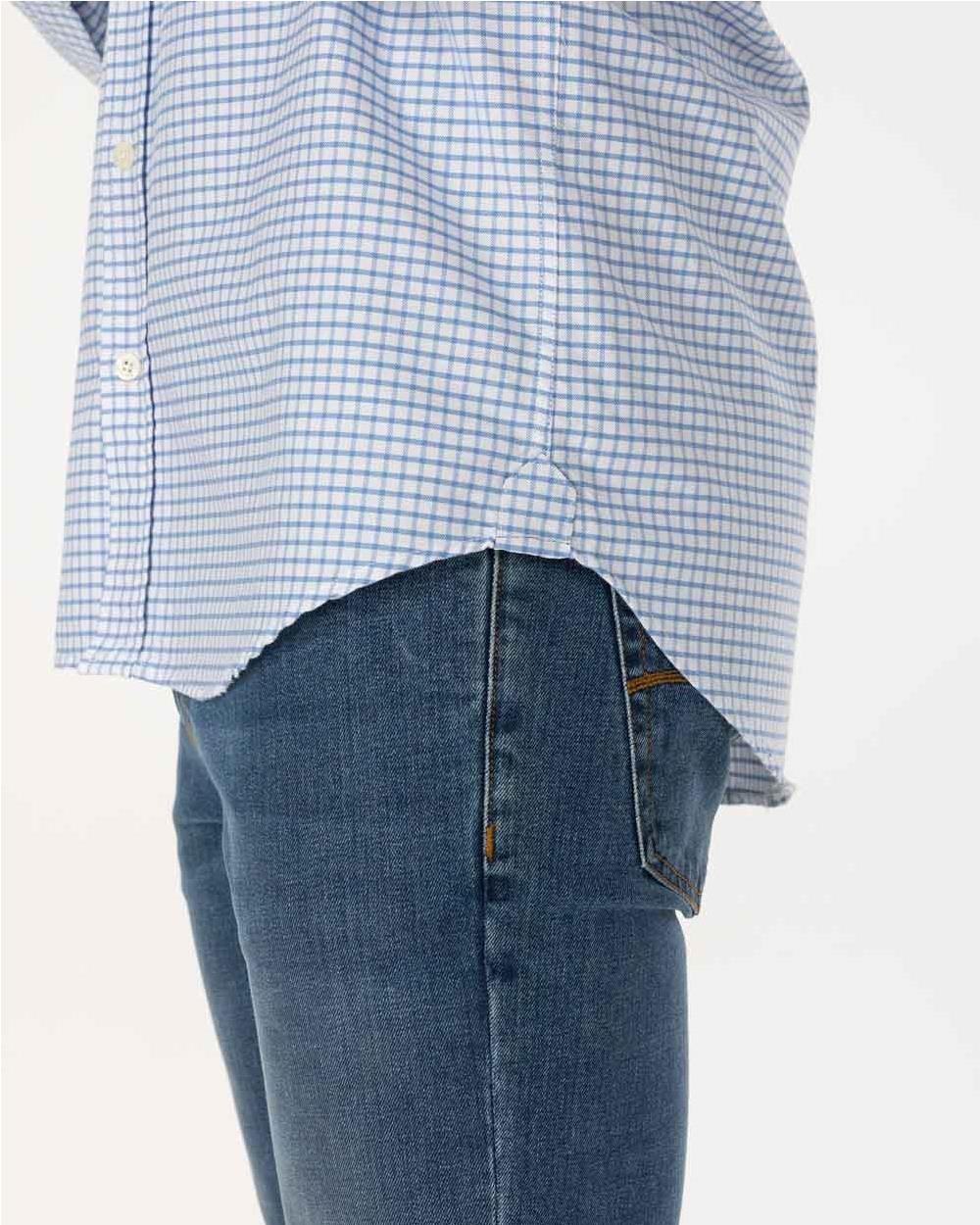 Camisa maxi rapport azul oceano