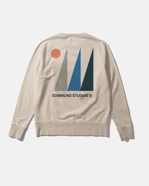 Sudadera Sails plain beig 2