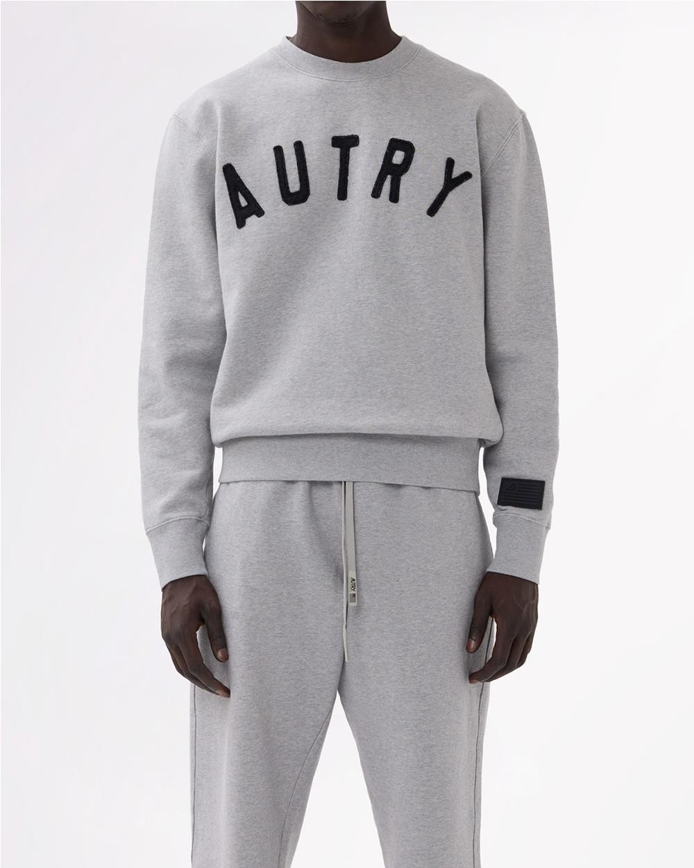 Sudadera Parche Autry hombre Gris Sudadera Parche Autry hombre Gris