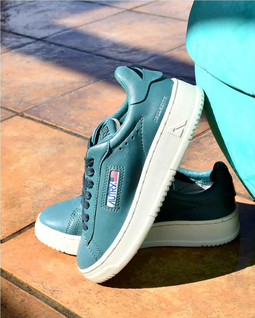 Zapatilla baja Dallas mujer piel de...