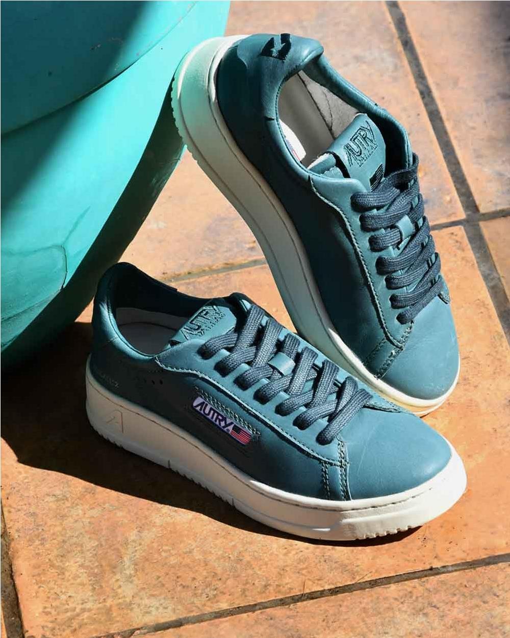 Zapatilla baja Dallas mujer piel de...