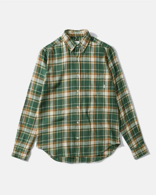 Camisa gruesa cuadro VERDE