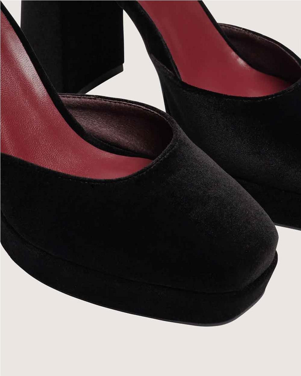 Zapato Salon alto Flabelus NEGRO