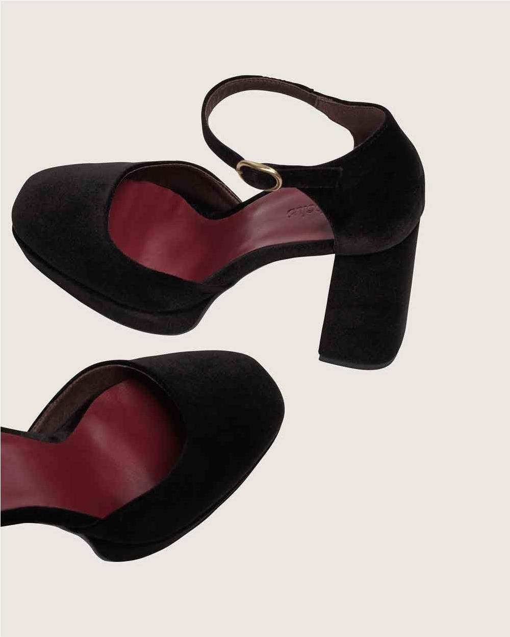 Zapato Salon alto Flabelus NEGRO