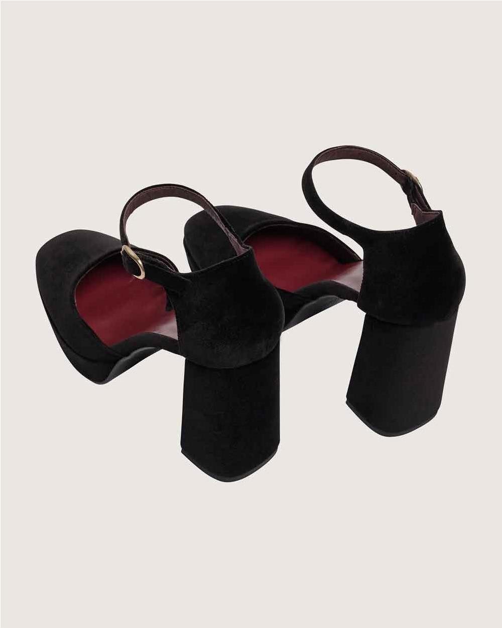 Zapato Salon alto Flabelus NEGRO