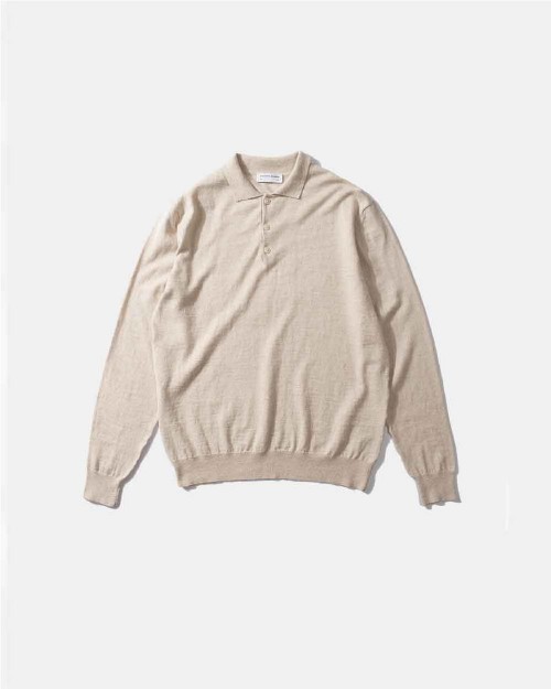 Polo Knitted hombre BEIGE