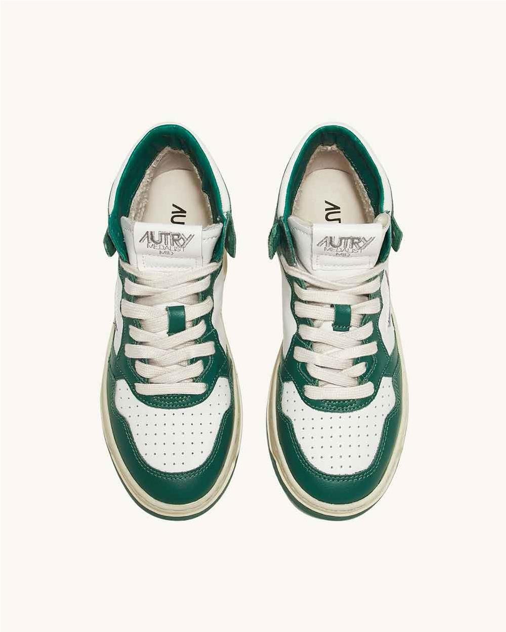 Bota Medalist Leat Bicolor hombre VERDE