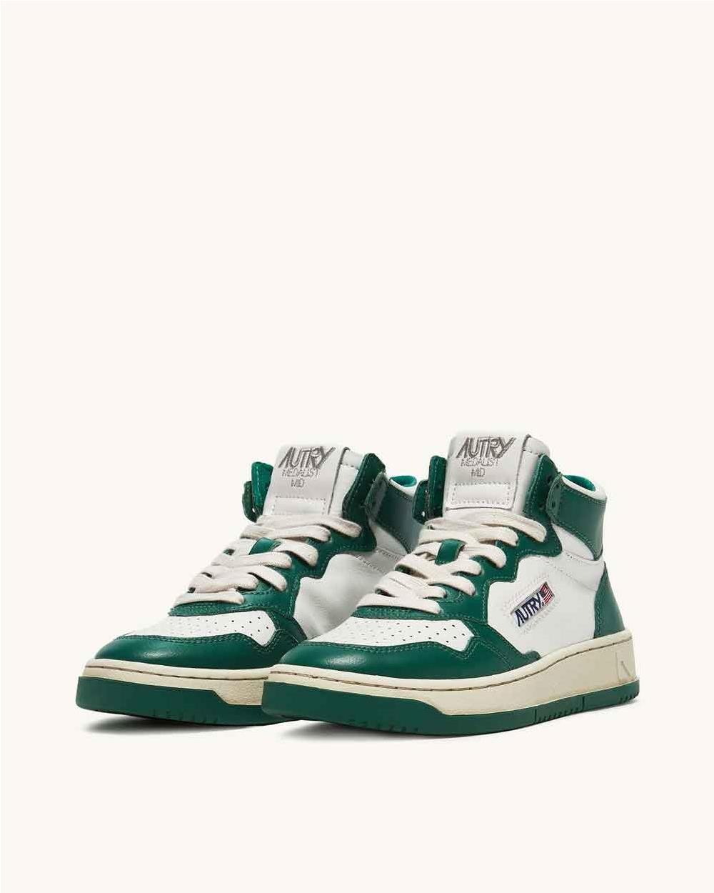 Bota Medalist Leat Bicolor hombre VERDE