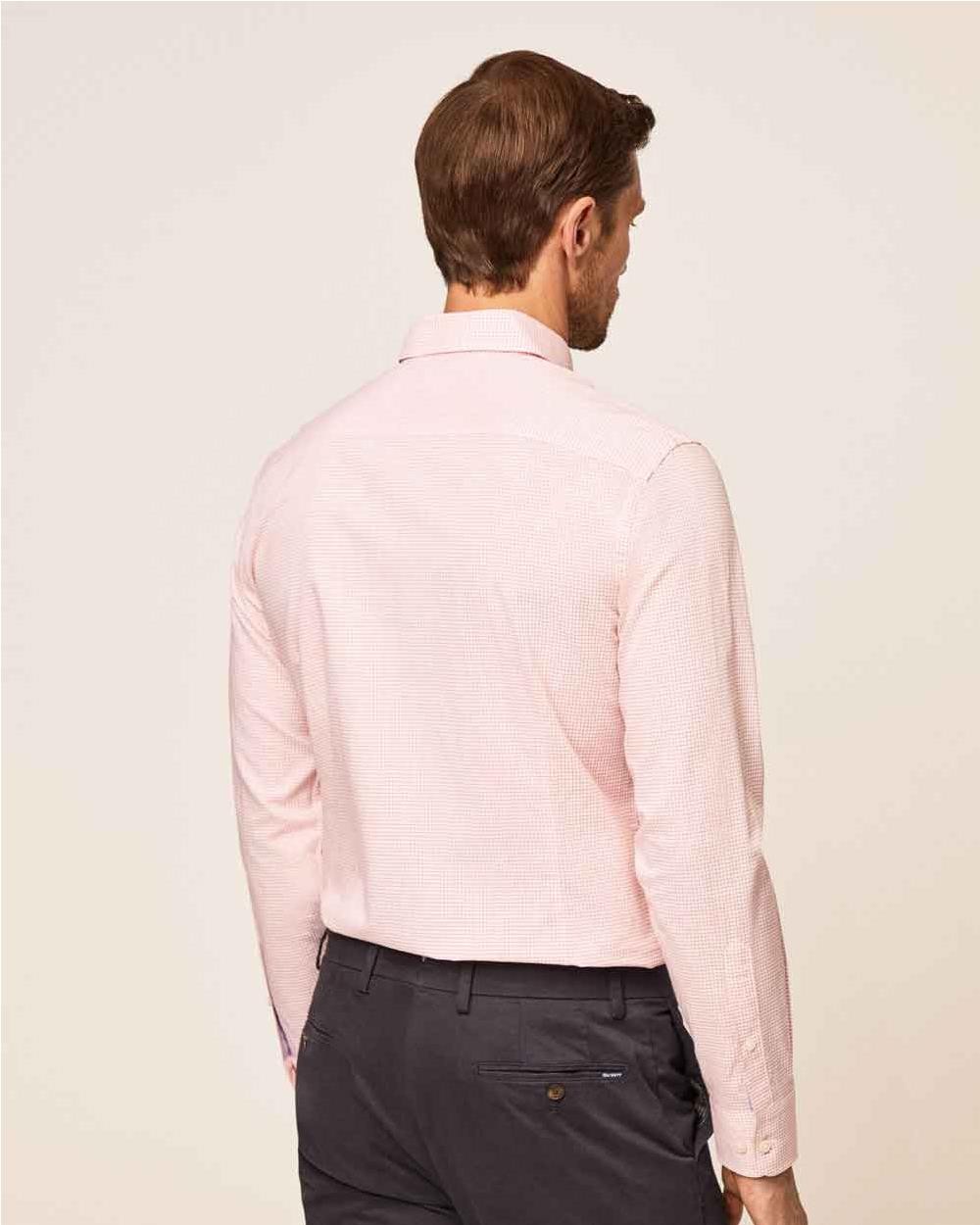 Camisa cuadros algodón hombre RED Camisa cuadros algodón hombre RED