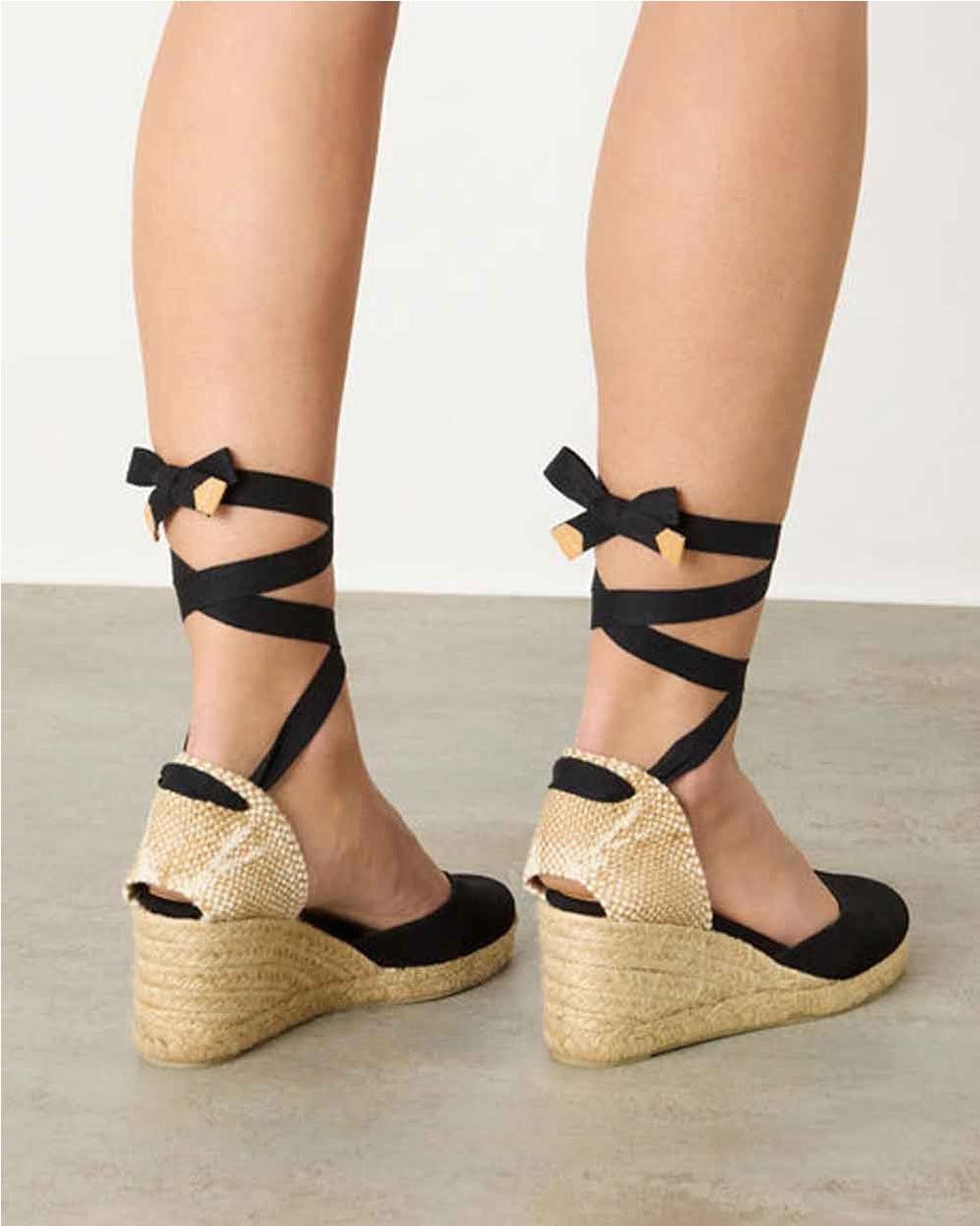 Alpargata Carina mujer NEGRO