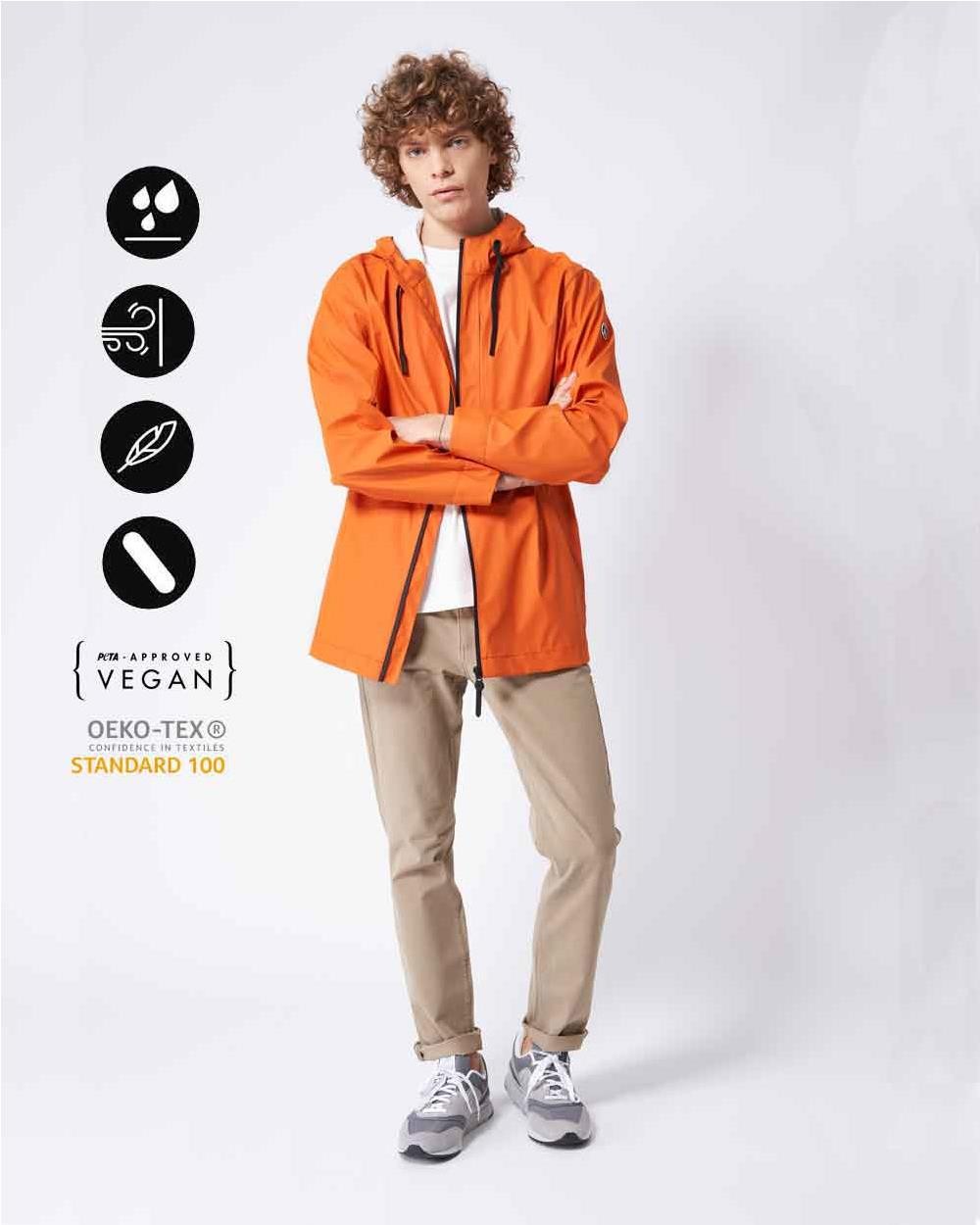 Impermeable Cel hombre con capucha...