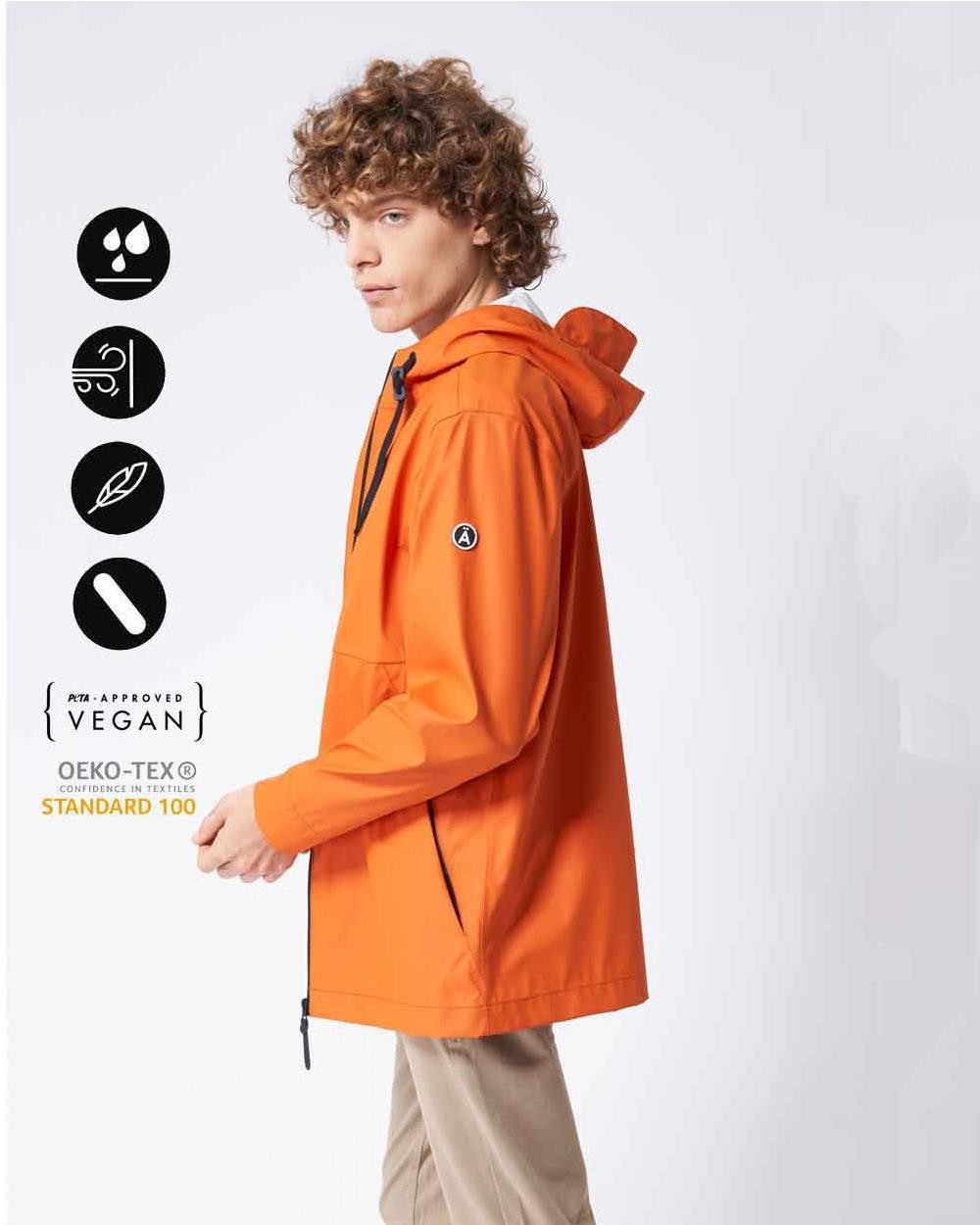 Impermeable Cel hombre con capucha...